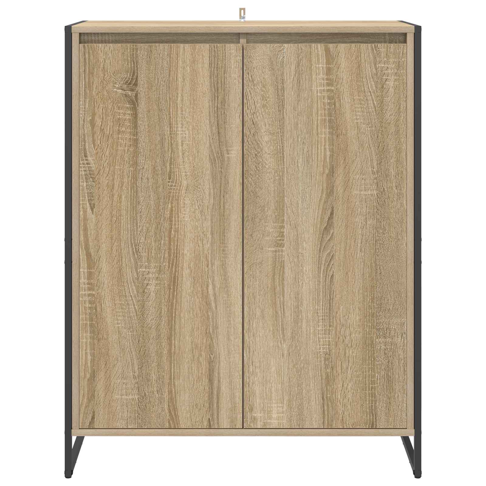 vidaXL Szafka na buty Sonoma 79 x 36 x 100 cm Materiał drewnopochodny