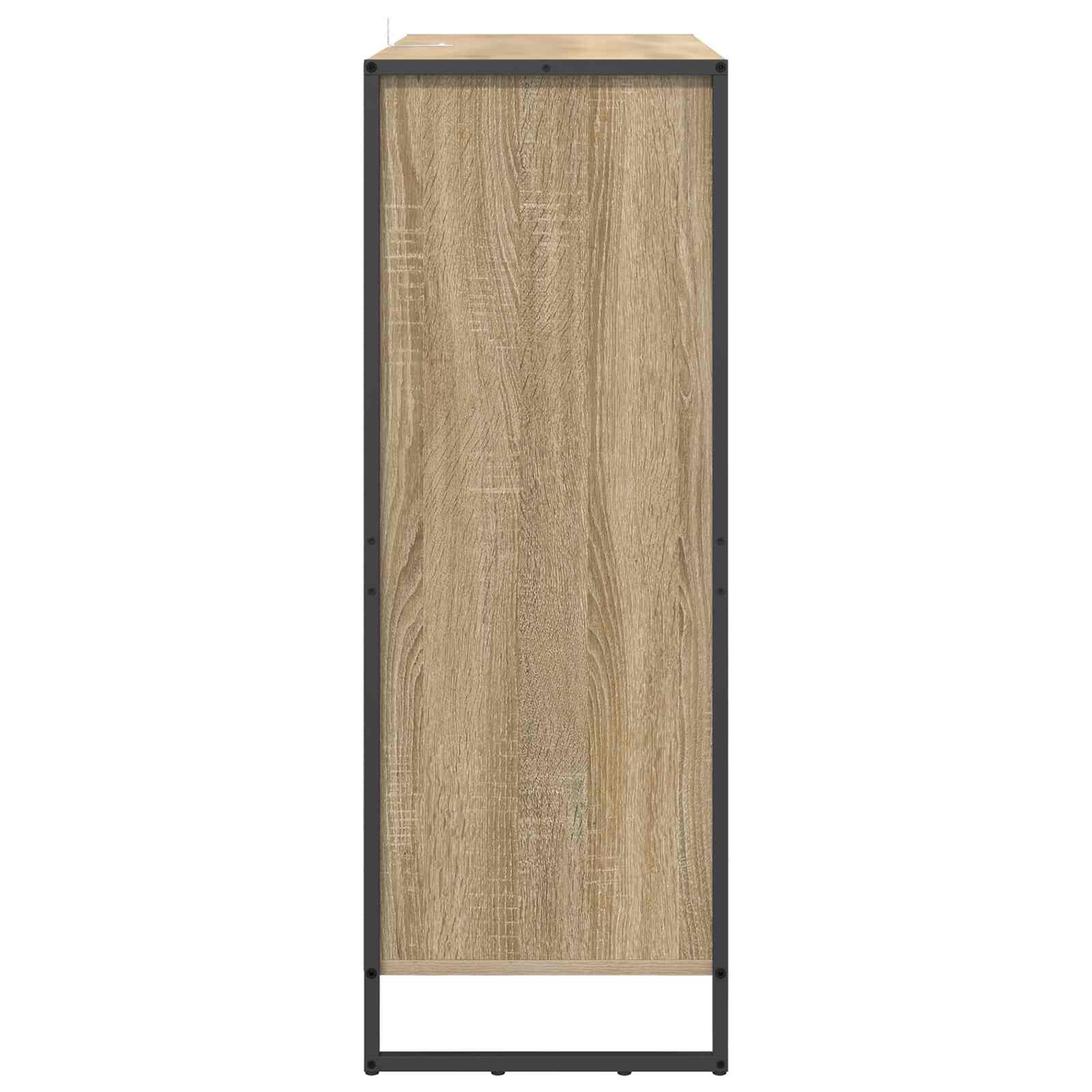 vidaXL Szafka na buty Sonoma 79 x 36 x 100 cm Materiał drewnopochodny