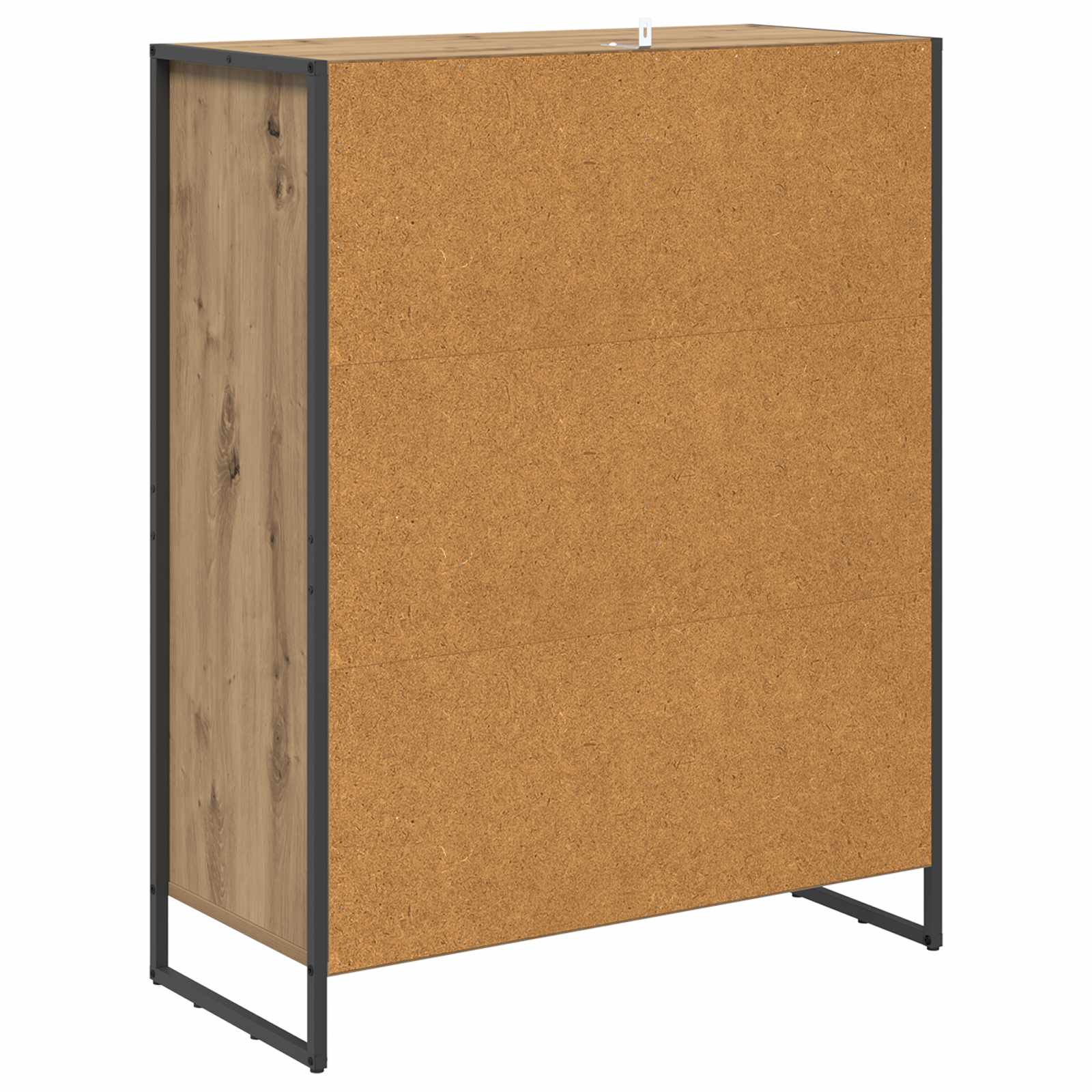 vidaXL Szafka na buty z drzwiami Dąb rzemieślniczy 79 x 36 x 100 cm