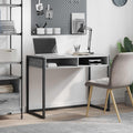 vidaXL Biurko Szary Sonoma 100 x 50 x 75 cm Materiał drewnopochodny