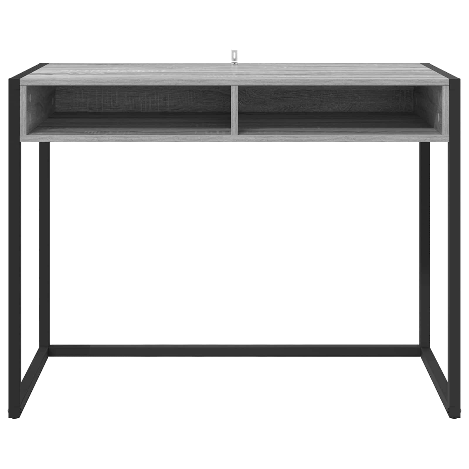 vidaXL Biurko Szary Sonoma 100 x 50 x 75 cm Materiał drewnopochodny