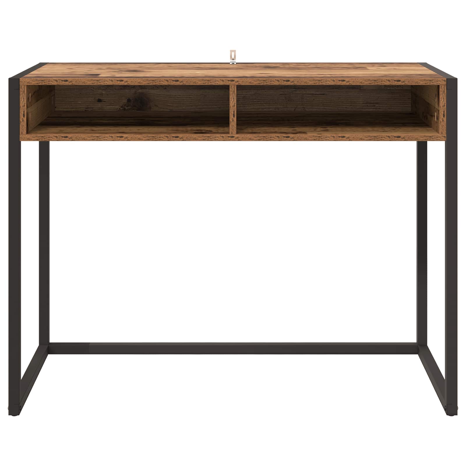 vidaXL Biurko Stare drewno 100 x 50 x 75 cm Materiał drewnopochodny