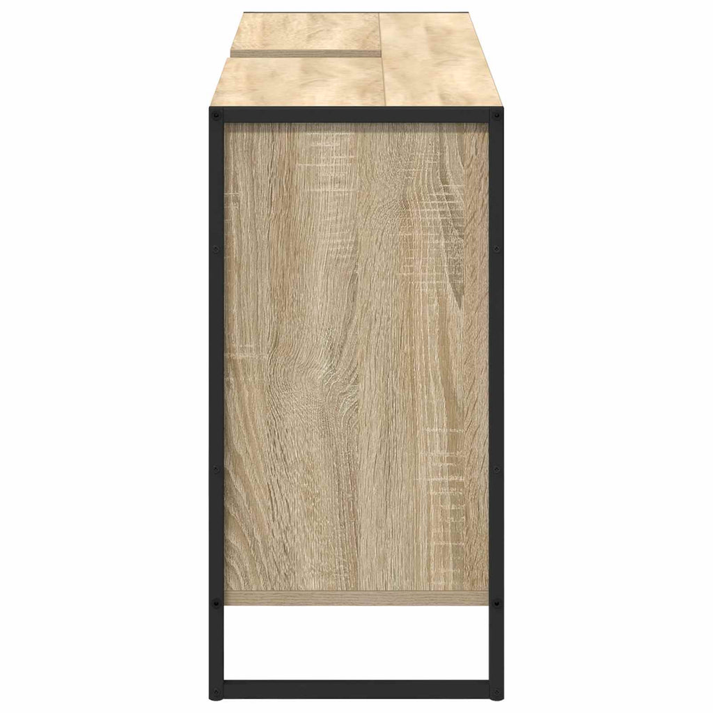 vidaXL Szafka Łazienkowa z przechowywaniem Sonoma 60 x 30 x 60 cm