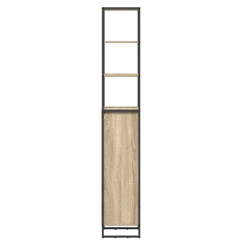 vidaXL Szafka Łazienkowa z szufladą z drzwiami Sonoma 40 x 30 x 180 cm