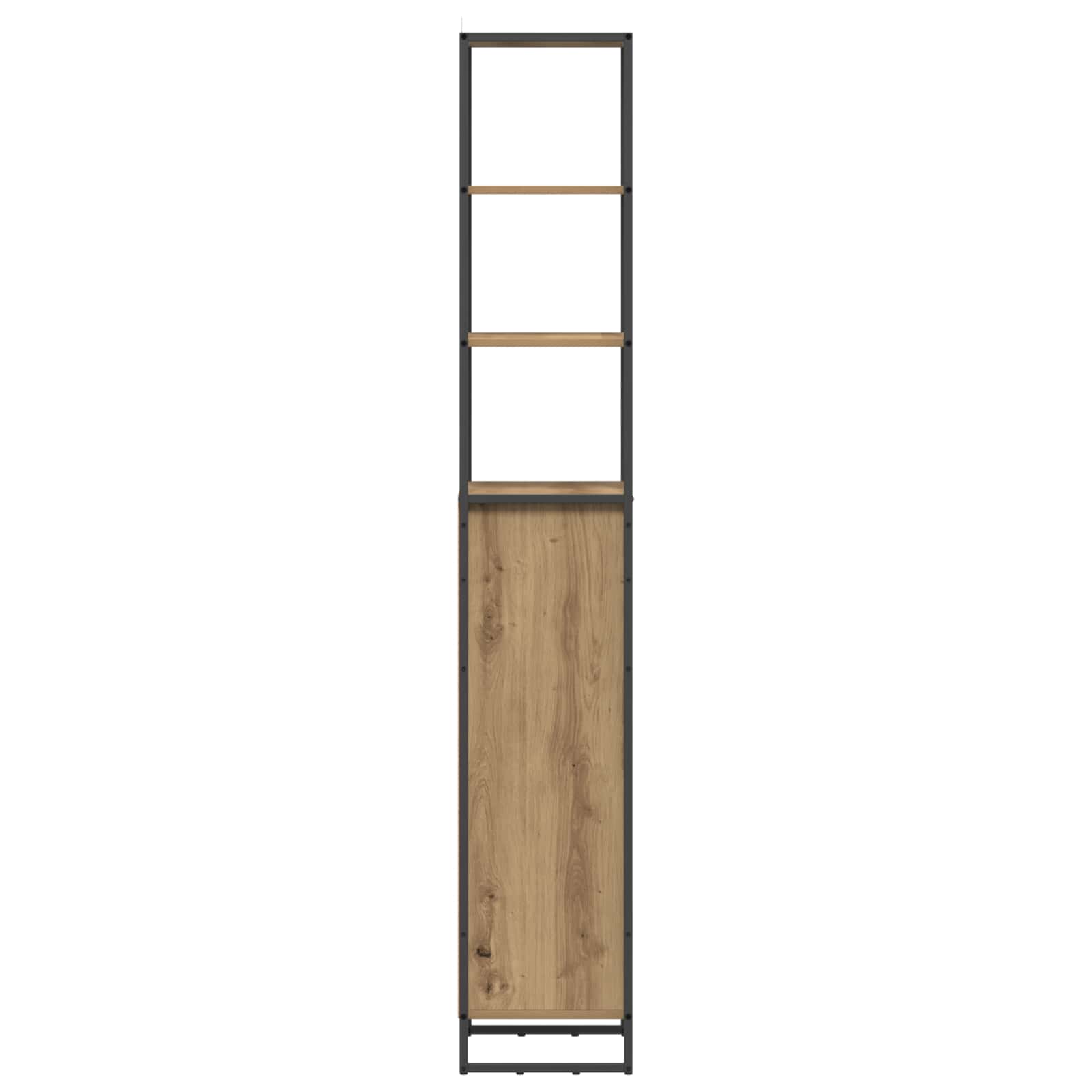 vidaXL Szafka Łazienkowa z szufladą Dąb rzemieślniczy 40 x 30 x 180 cm