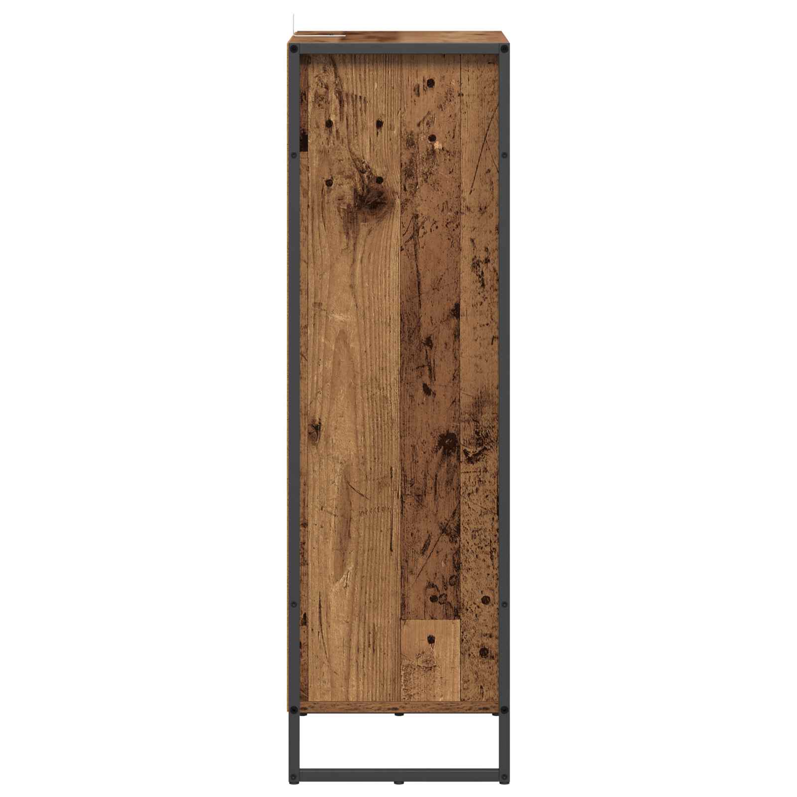 vidaXL Szafka Łazienkowa z szufladą Stare drewno 40 x 30 x 100 cm