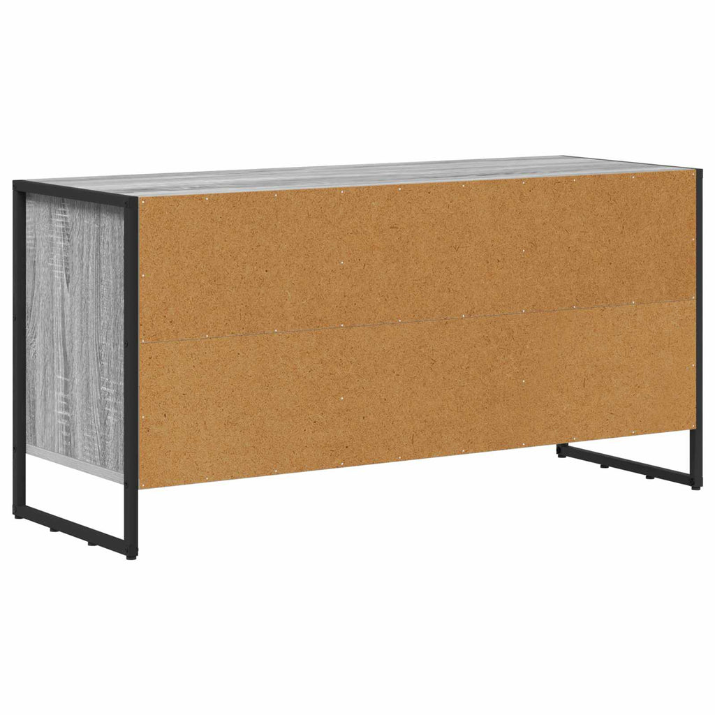 vidaXL Szafka pod telewizor z szufladą Szary Sonoma 100 x 36 x 49,5 cm