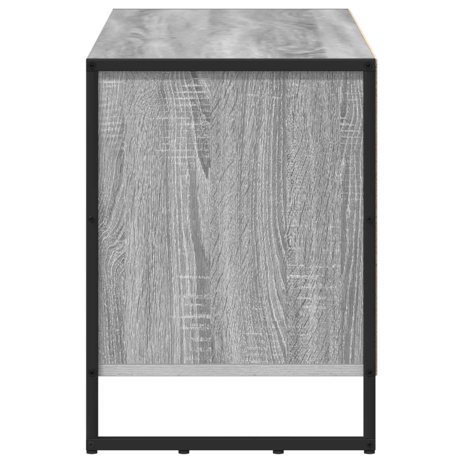 vidaXL Szafka pod telewizor z szufladą Szary Sonoma 100 x 36 x 49,5 cm