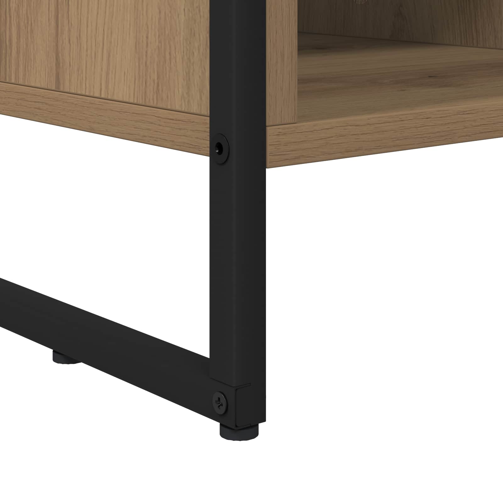 vidaXL Szafka pod telewizor Dąb rzemieślniczy 100 x 36 x 49,5 cm