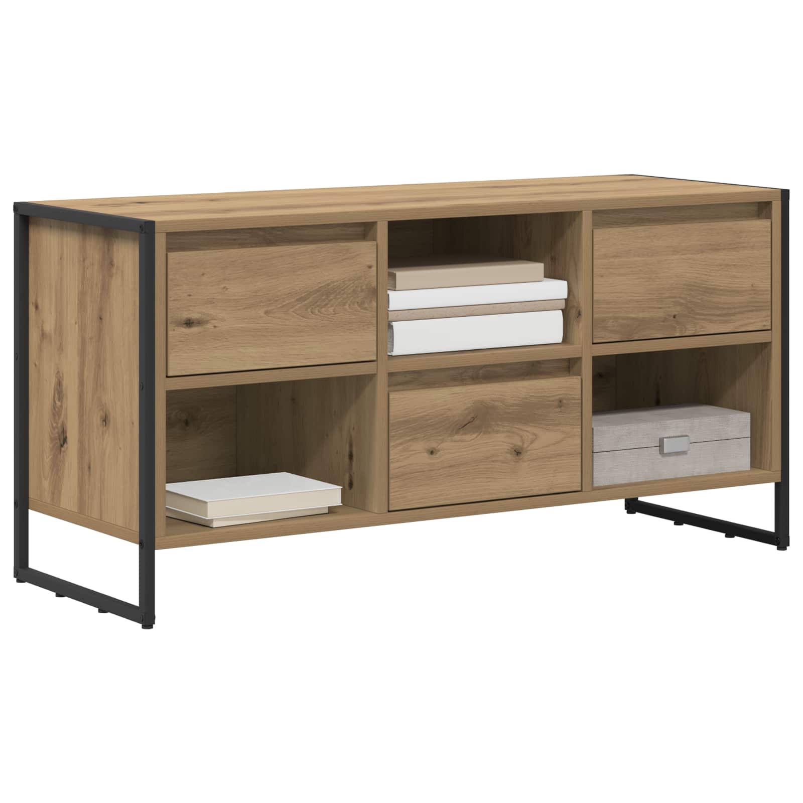 vidaXL Szafka pod telewizor Dąb rzemieślniczy 100 x 36 x 49,5 cm