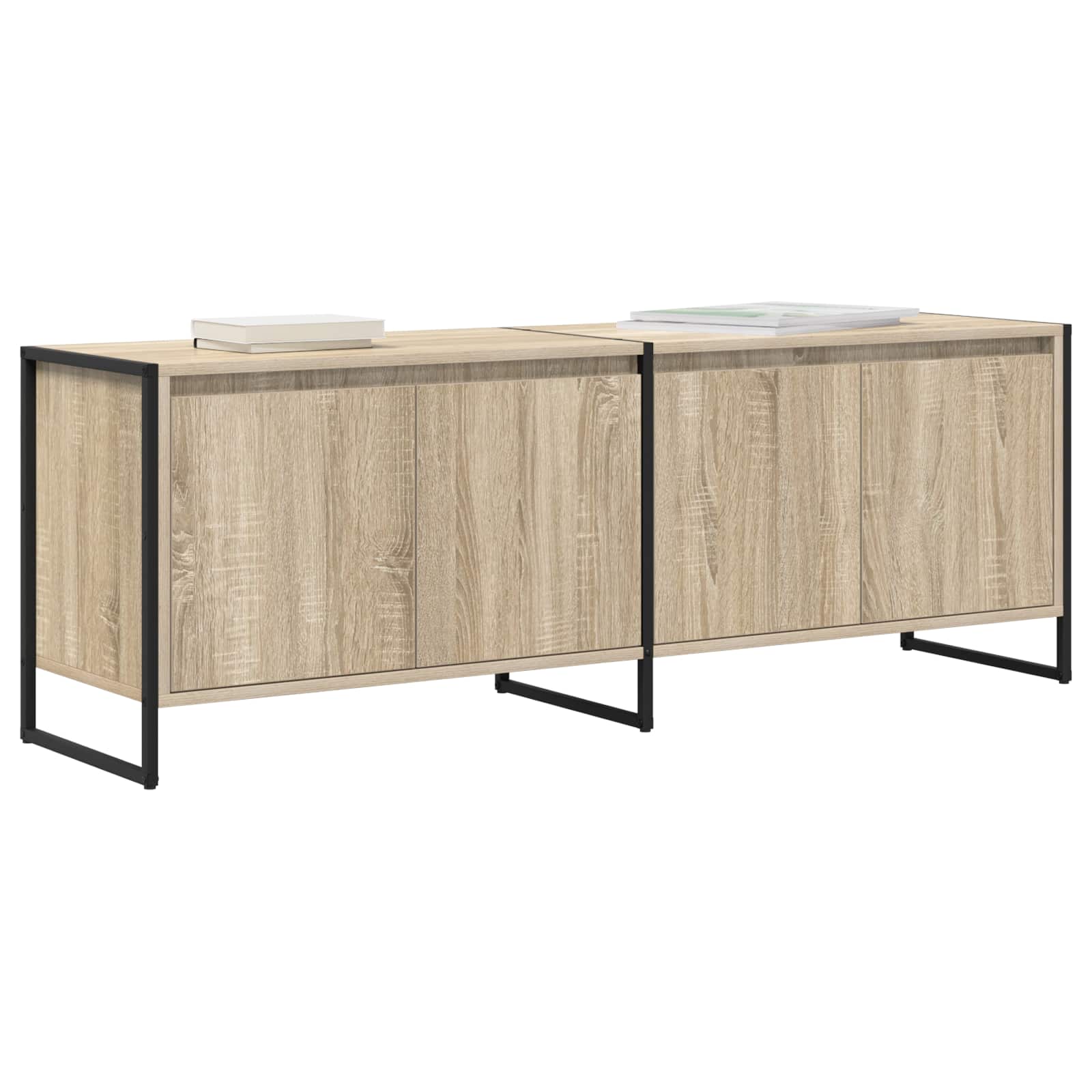 vidaXL Szafka pod telewizor Sonoma 140 x 36 x 49.5 cm