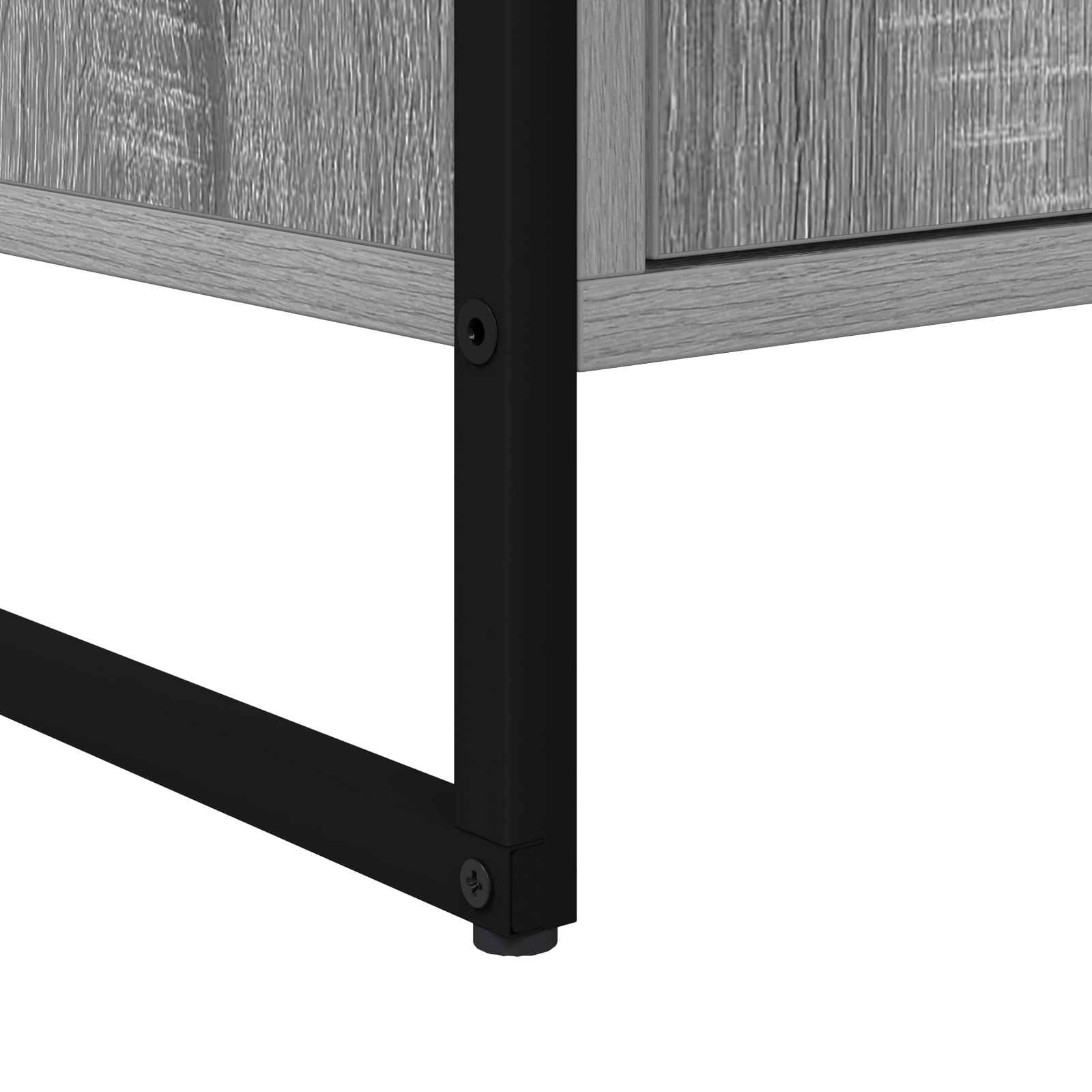 vidaXL Szafka pod telewizor Szary Sonoma 140 x 36 x 49.5 cm