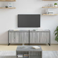 vidaXL Szafka pod telewizor Szary Sonoma 140 x 36 x 49.5 cm