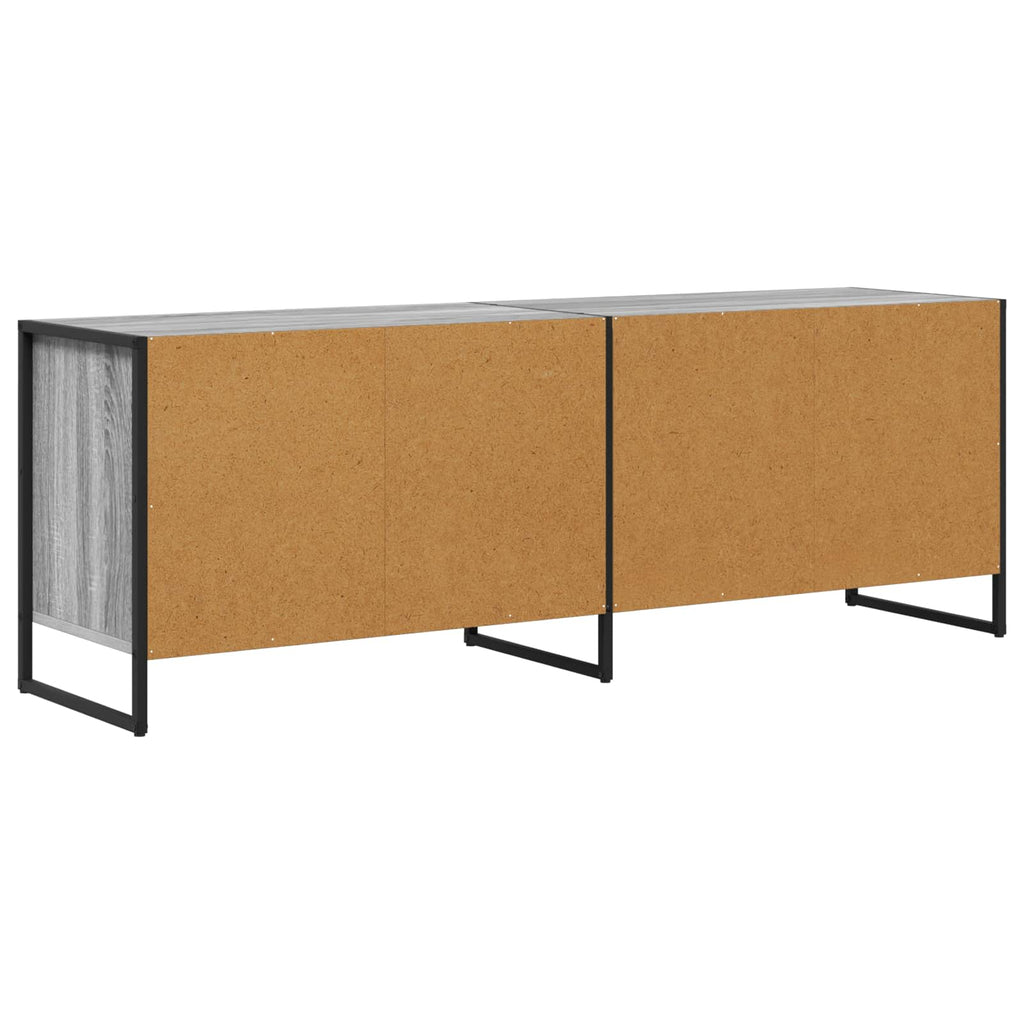 vidaXL Szafka pod telewizor Szary Sonoma 140 x 36 x 49.5 cm