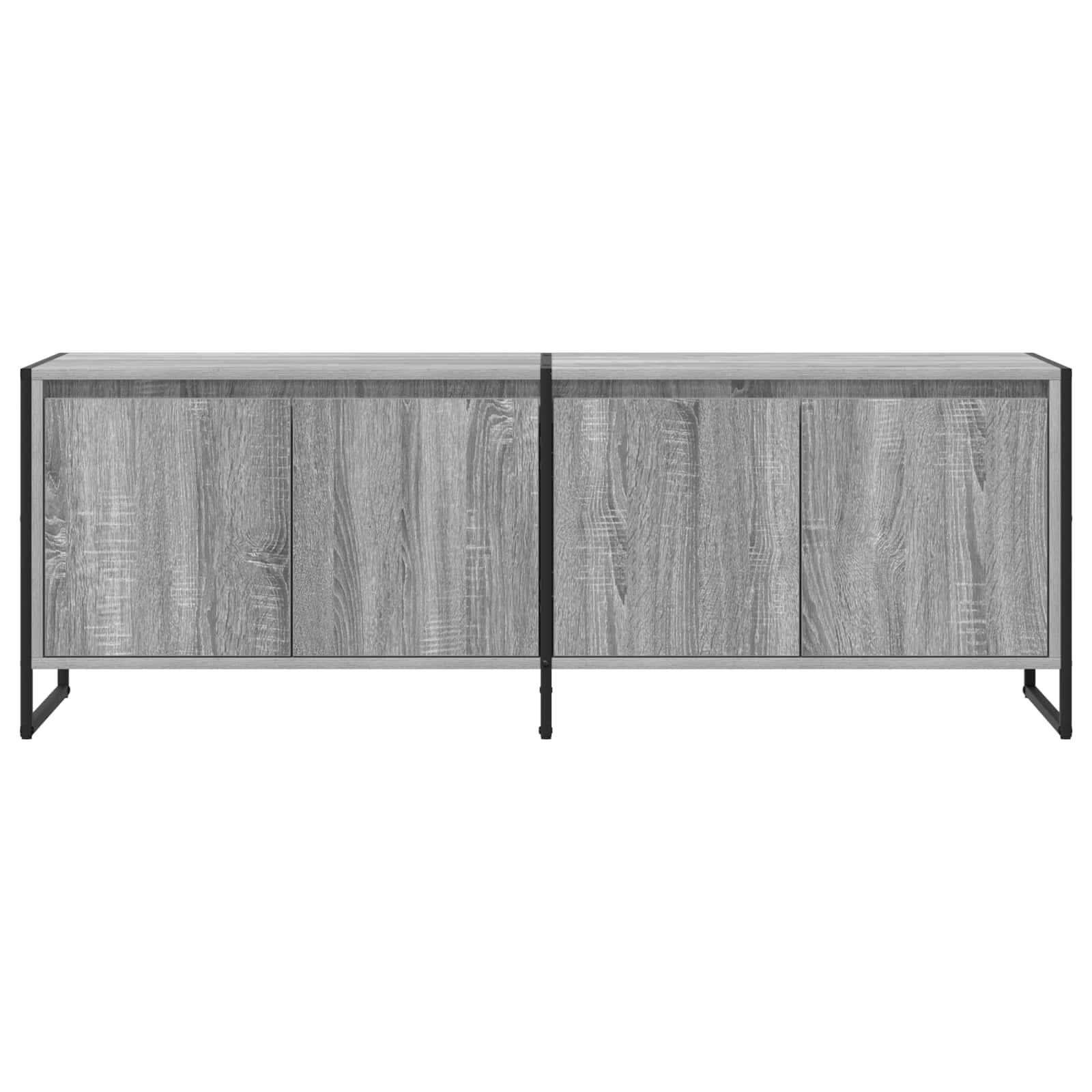 vidaXL Szafka pod telewizor Szary Sonoma 140 x 36 x 49.5 cm