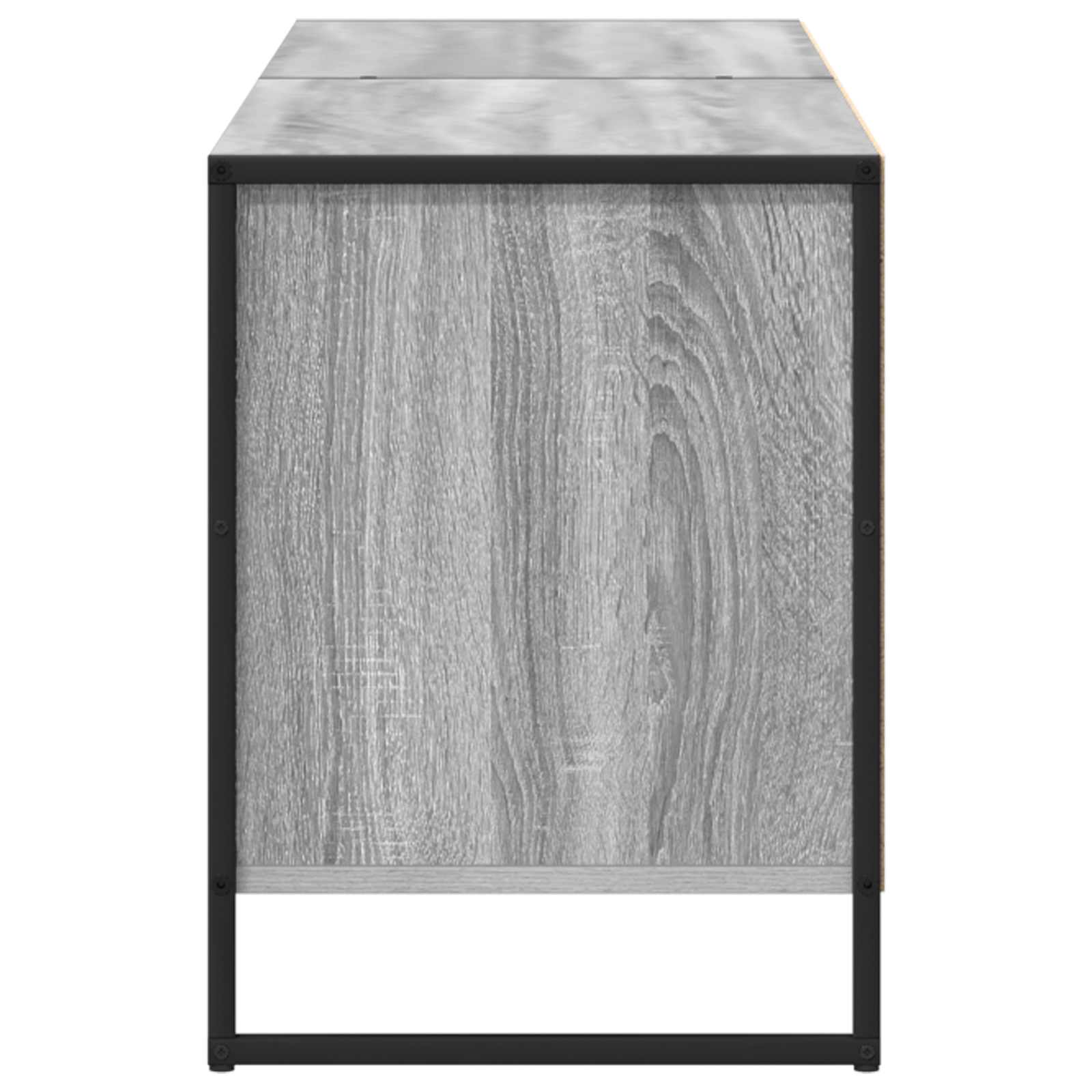 vidaXL Szafka pod telewizor Szary Sonoma 140 x 36 x 49.5 cm