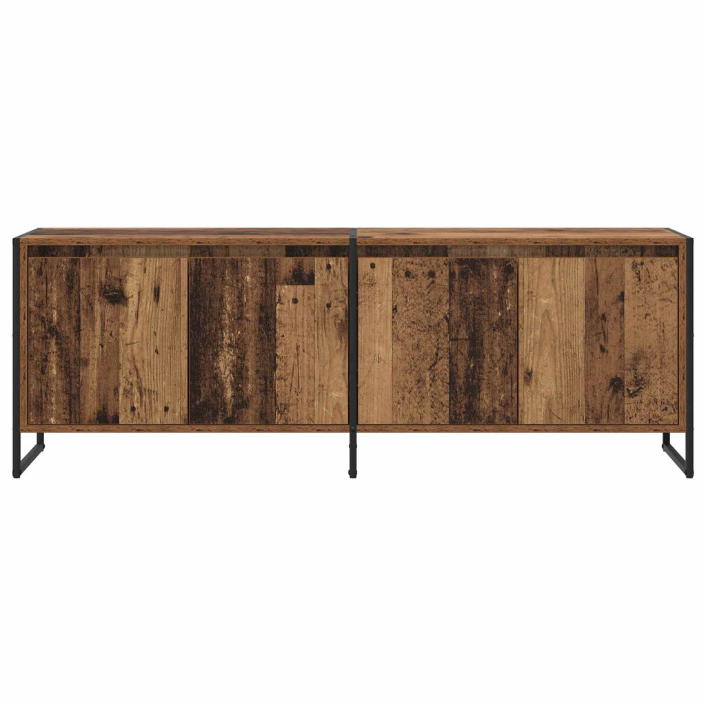 vidaXL Szafka pod telewizor Stare drewno 140 x 36 x 49.5 cm