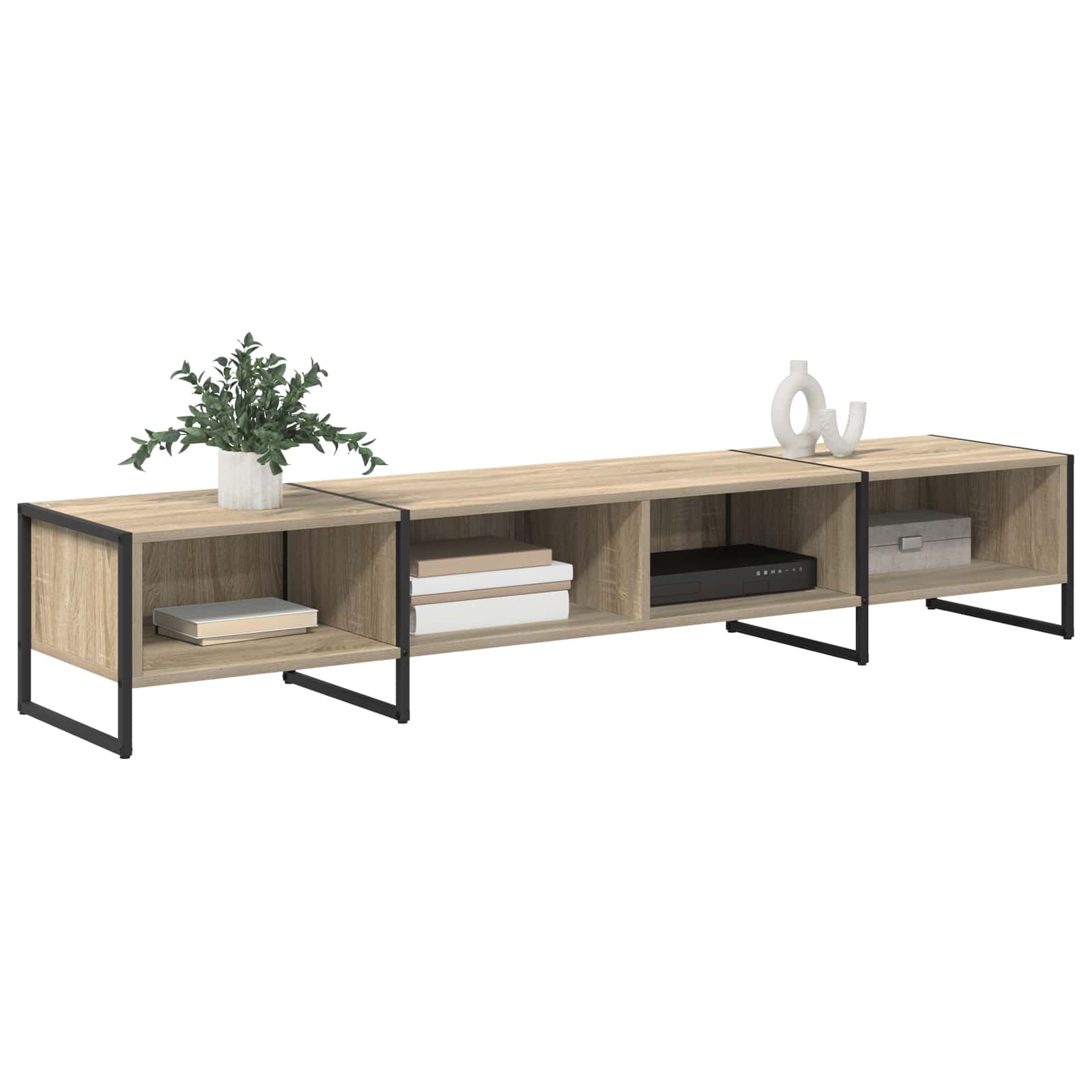 vidaXL Szafka pod telewizor Sonoma 170.5 x 36 x 30.5 cm