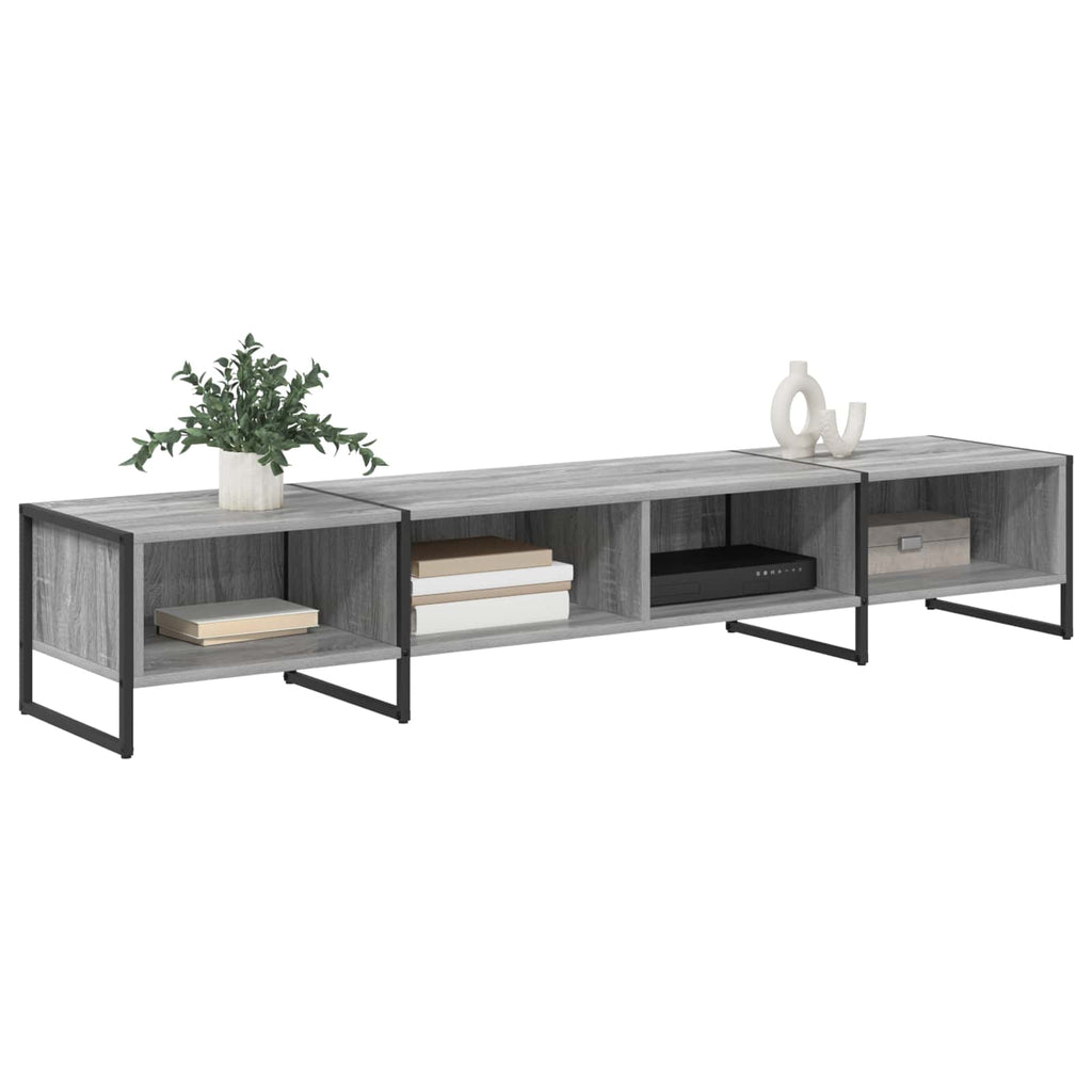 vidaXL Szafka pod telewizor Szary Sonoma 170.5 x 36 x 30.5 cm