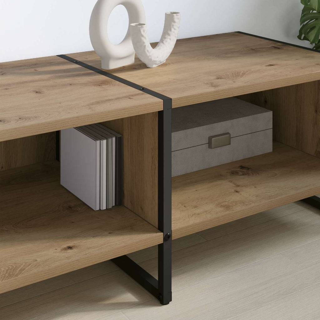 vidaXL Szafka pod telewizor Dąb rzemieślniczy 170.5 x 36 x 30.5 cm