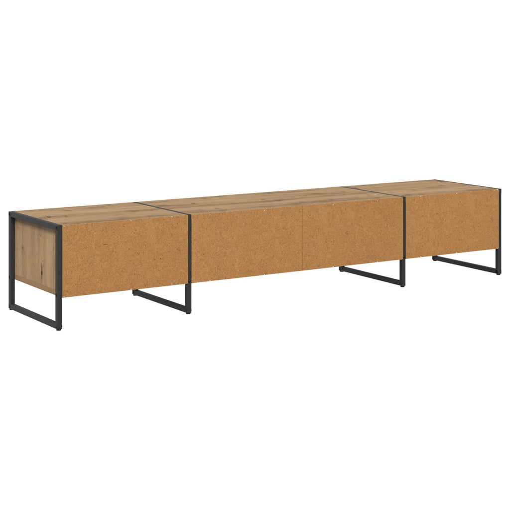 vidaXL Szafka pod telewizor Dąb rzemieślniczy 170.5 x 36 x 30.5 cm