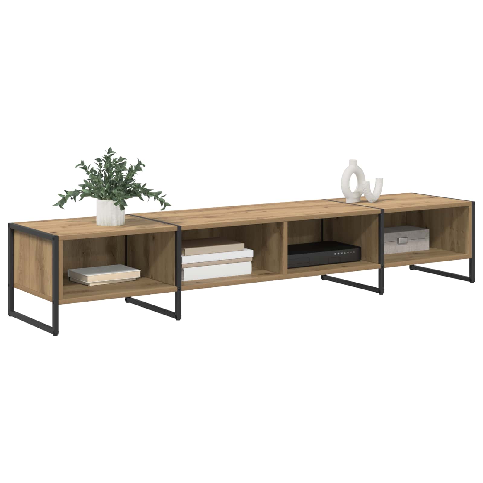 vidaXL Szafka pod telewizor Dąb rzemieślniczy 170.5 x 36 x 30.5 cm