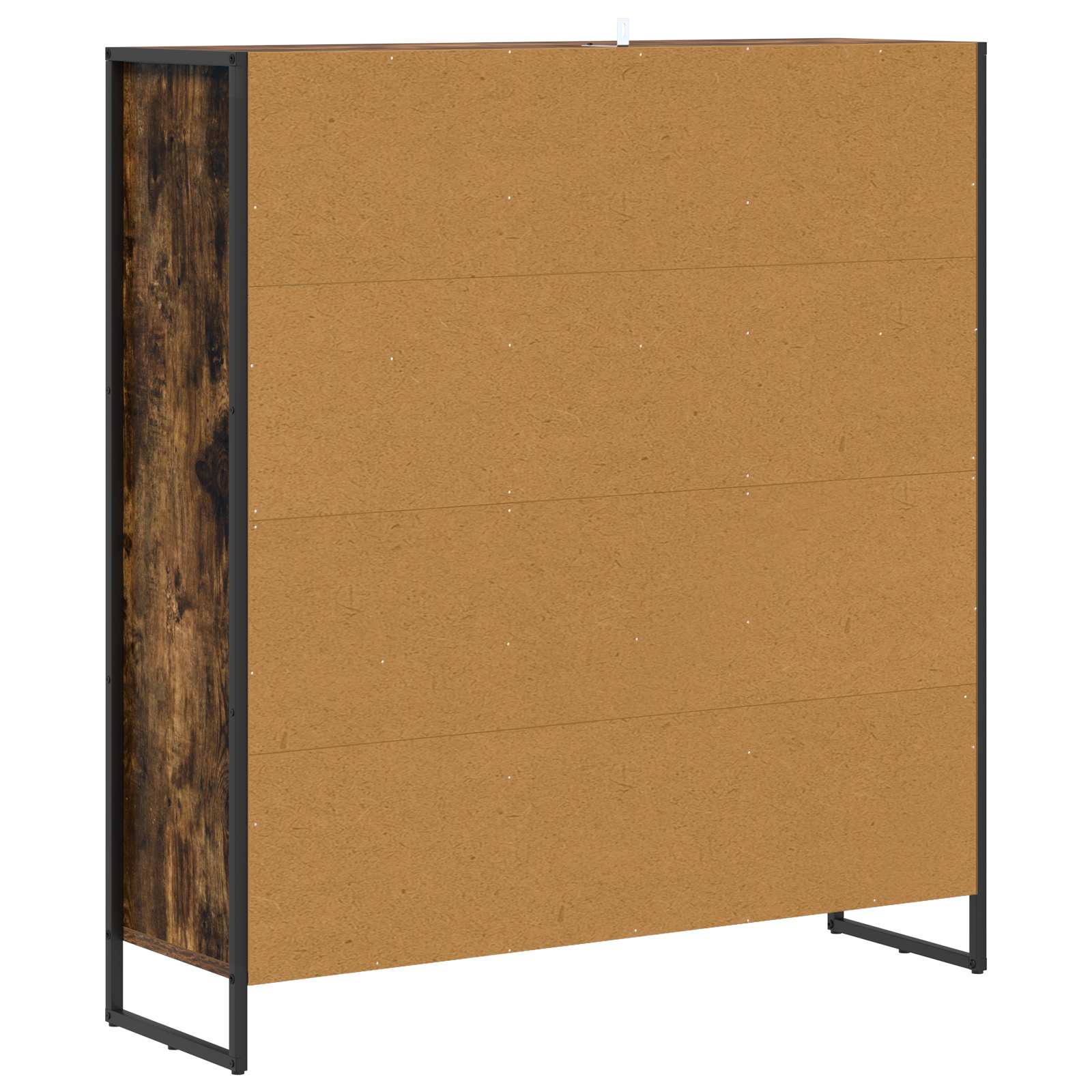 vidaXL Szafka na książki Dąb dymny 99,5 x 30 x 108,5 cm