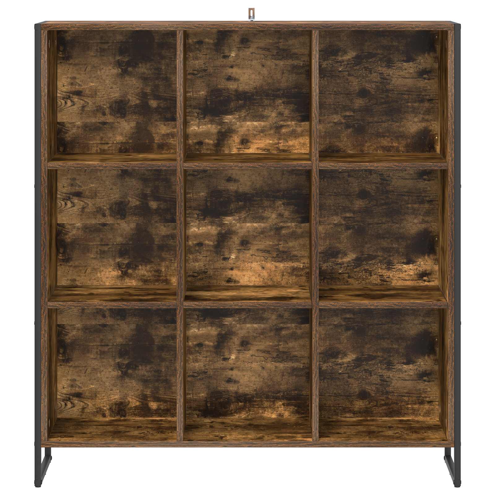 vidaXL Szafka na książki Dąb dymny 99,5 x 30 x 108,5 cm
