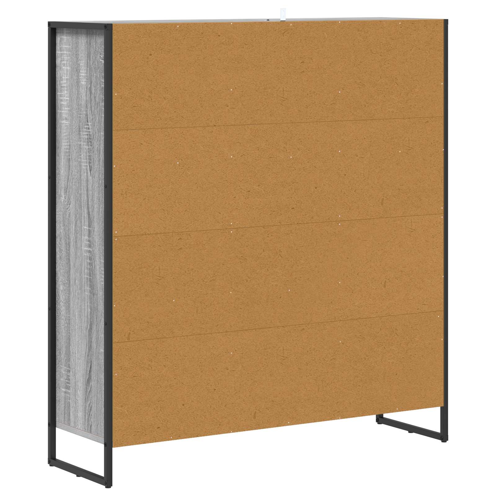 vidaXL Szafka na książki Szary Sonoma 99,5 x 30 x 108,5 cm