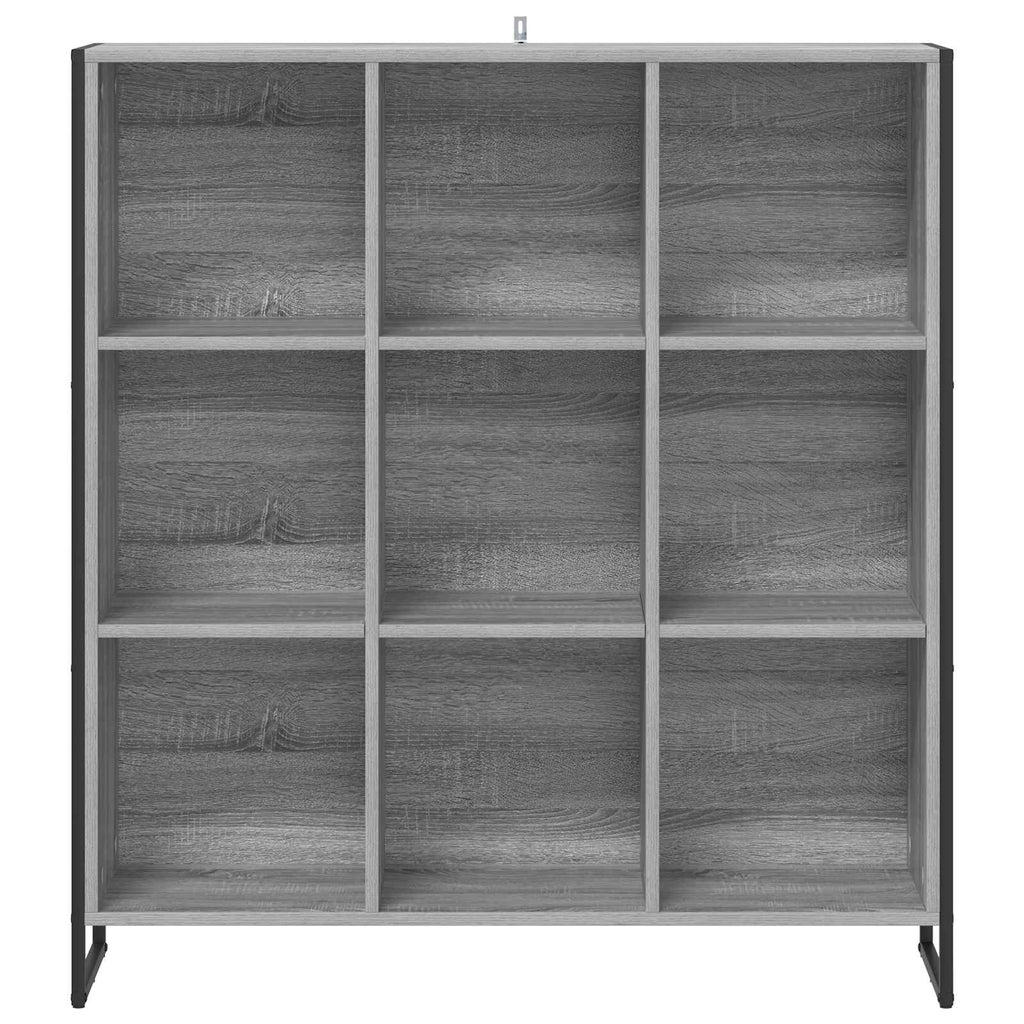 vidaXL Szafka na książki Szary Sonoma 99,5 x 30 x 108,5 cm