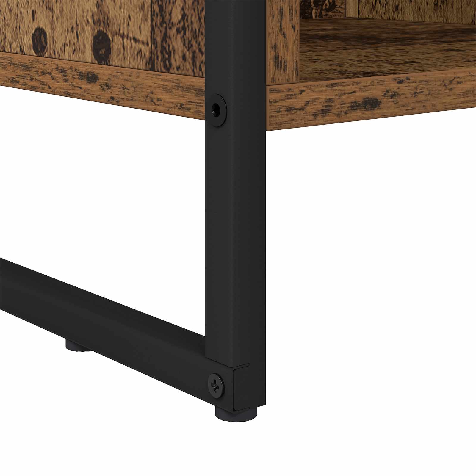 vidaXL Szafka na książki Stare drewno 99,5 x 30 x 108,5 cm