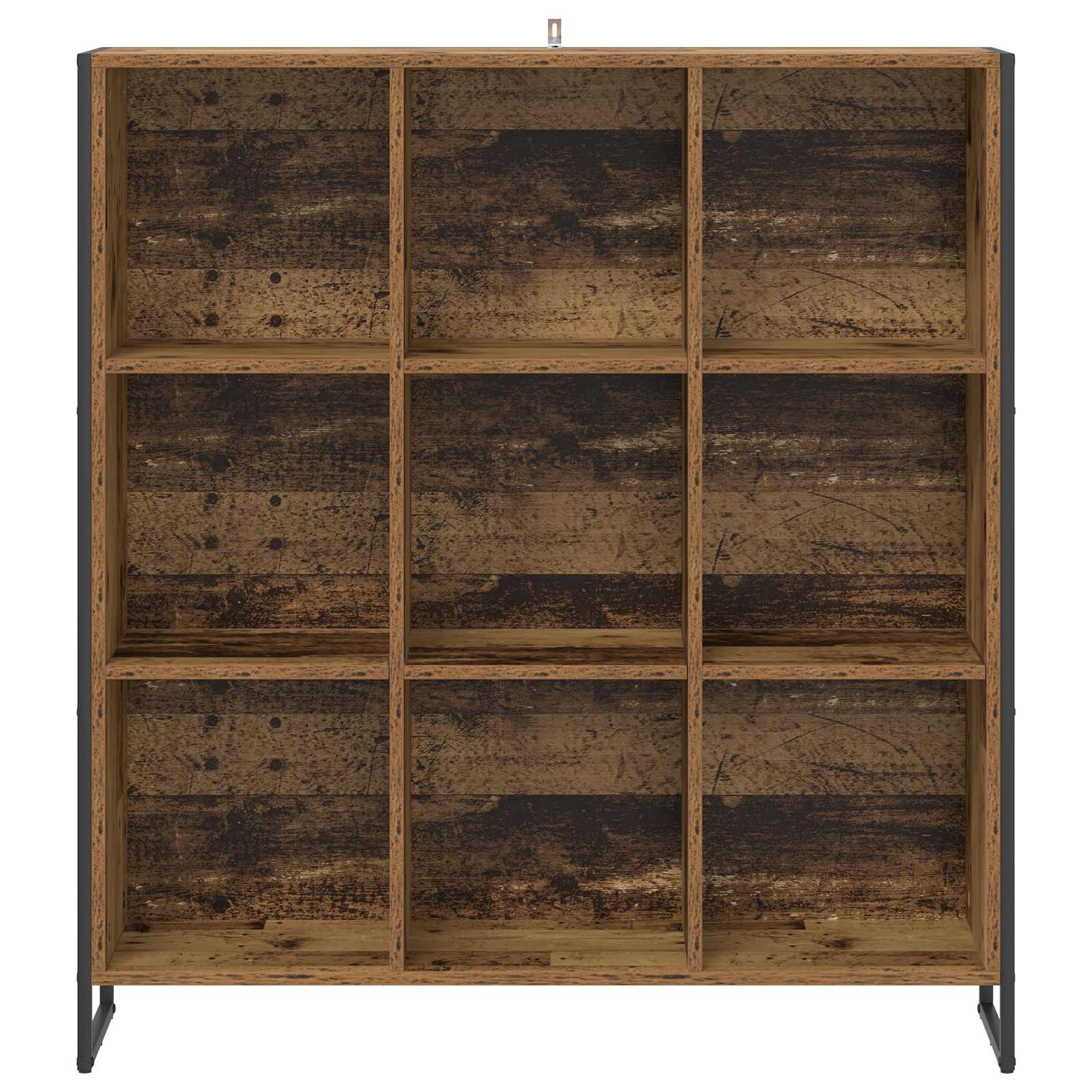 vidaXL Szafka na książki Stare drewno 99,5 x 30 x 108,5 cm