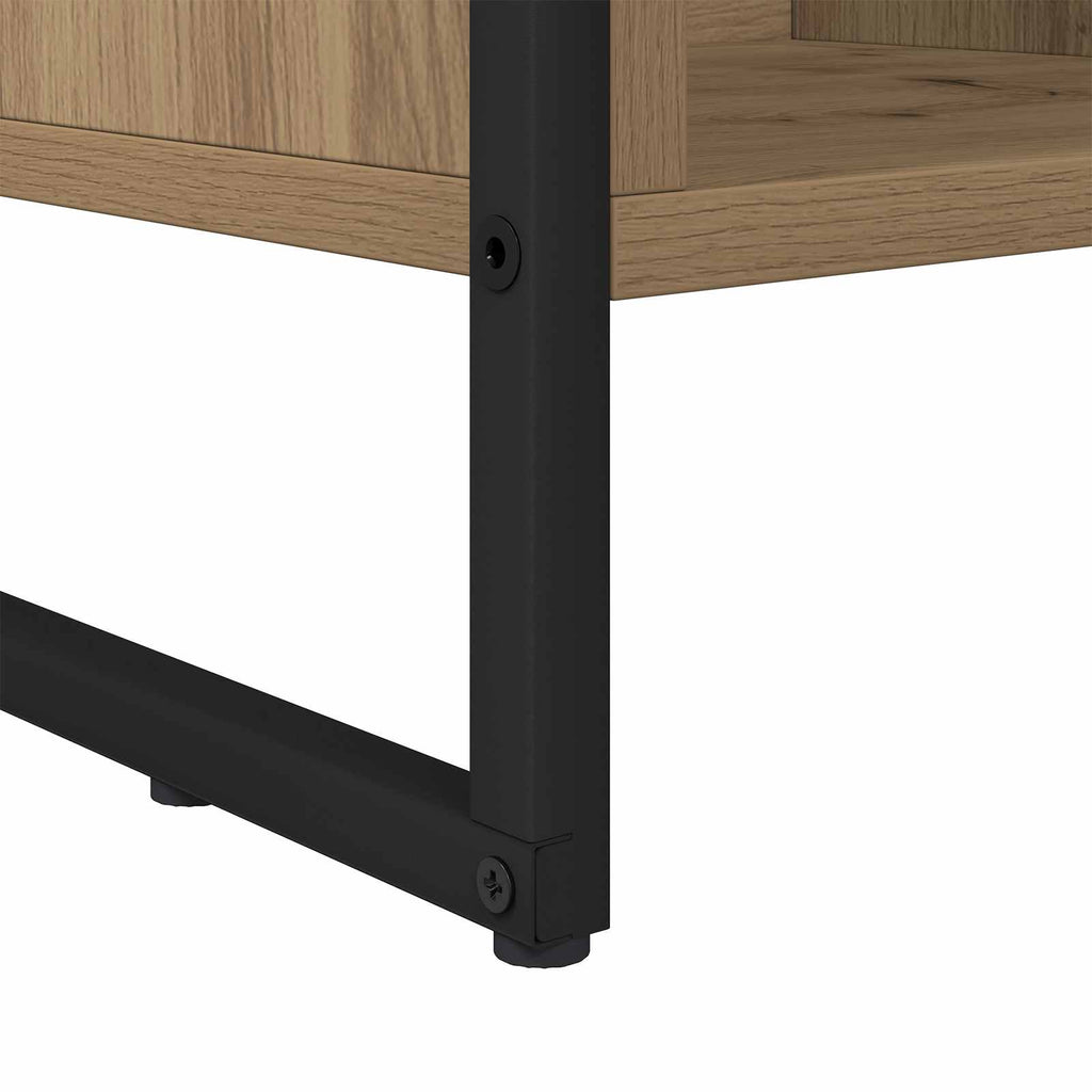 vidaXL Szafka na książki Dąb rzemieślniczy 99,5 x 30 x 108,5 cm
