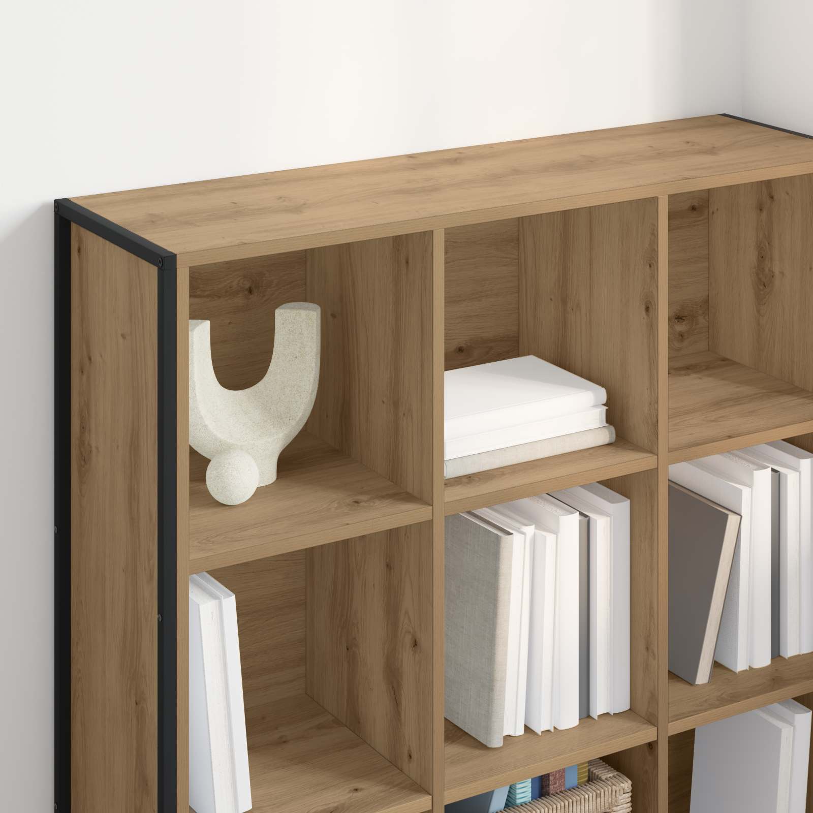 vidaXL Szafka na książki Dąb rzemieślniczy 99,5 x 30 x 108,5 cm
