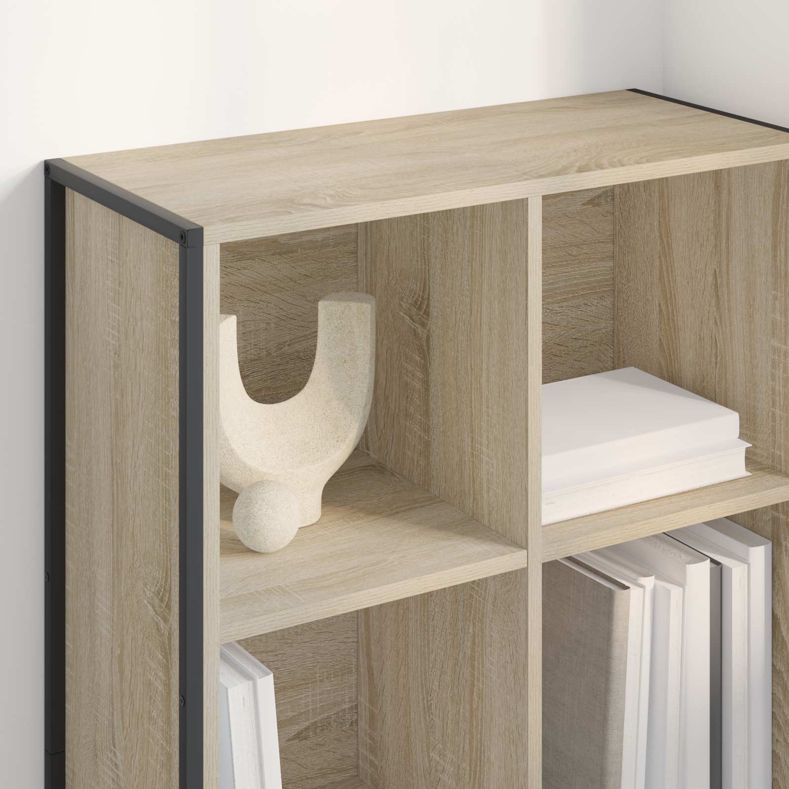 vidaXL Szafka na książki Sonoma 99,5 x 30 x 108,5 cm