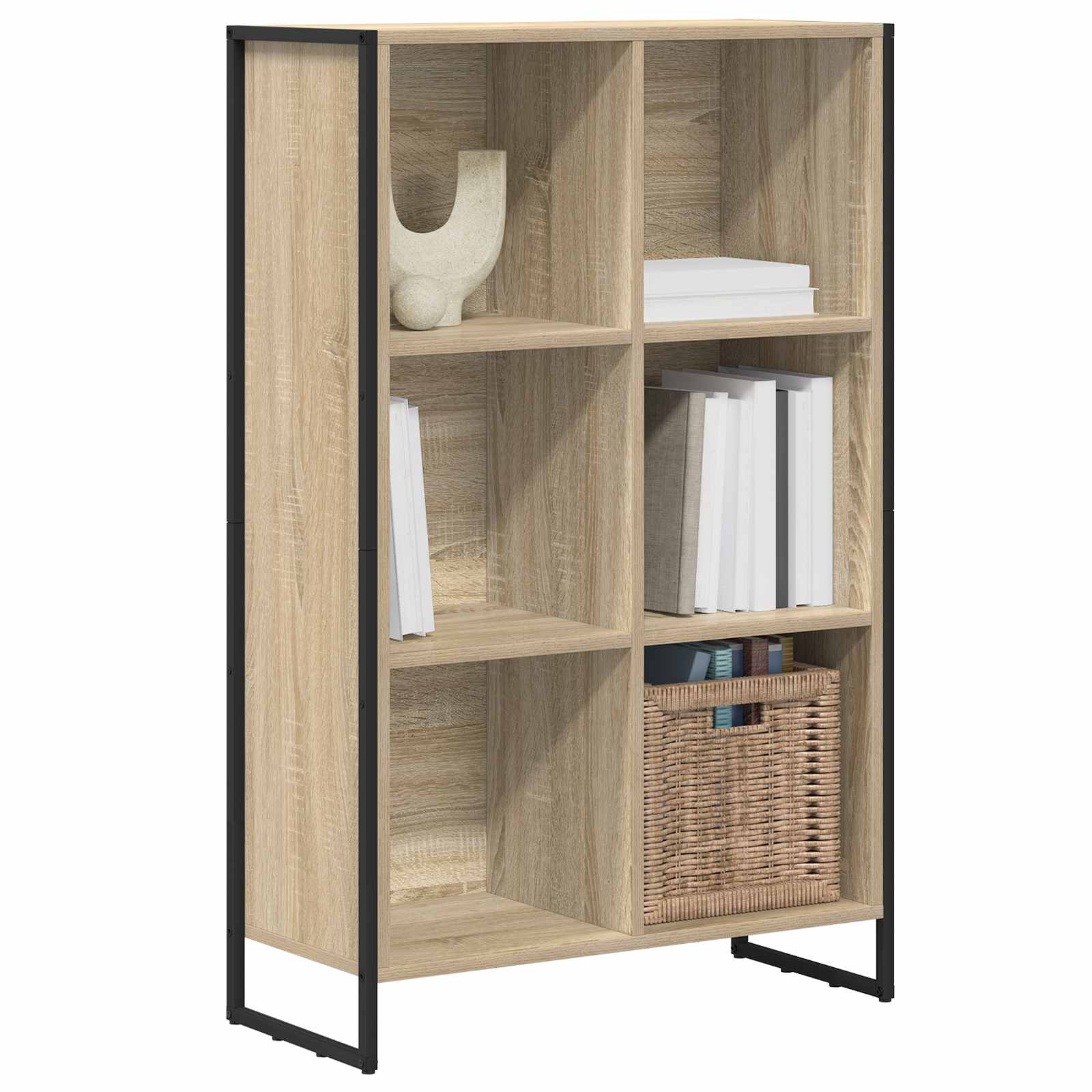 vidaXL Szafka na książki Sonoma 99,5 x 30 x 108,5 cm