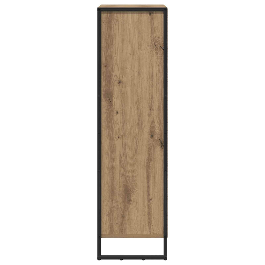 vidaXL Szafka na książki Dąb rzemieślniczy 99,5 x 30 x 108,5 cm