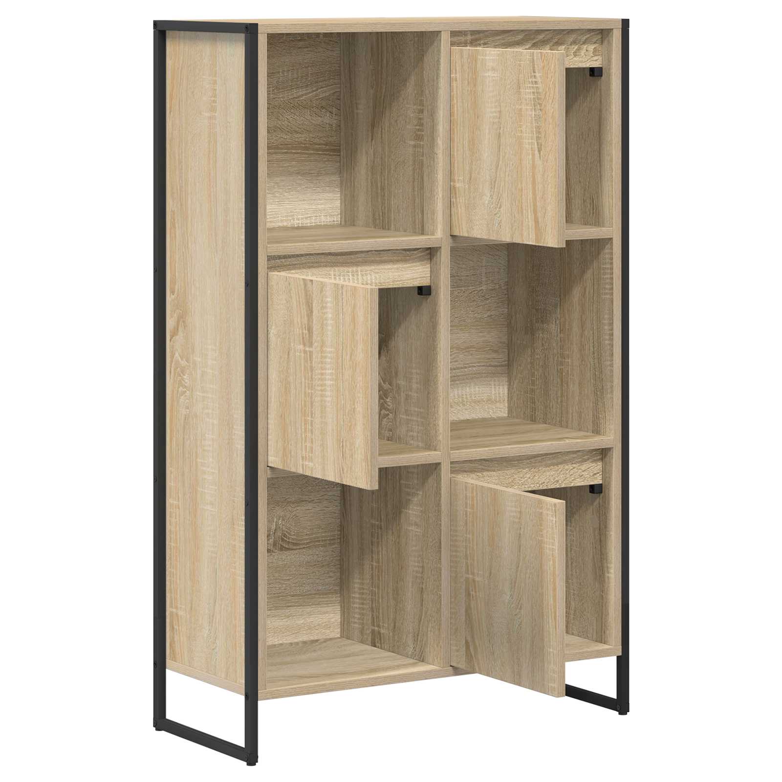 vidaXL Szafka na książki Sonoma 68 x 30 x 108.5 cm