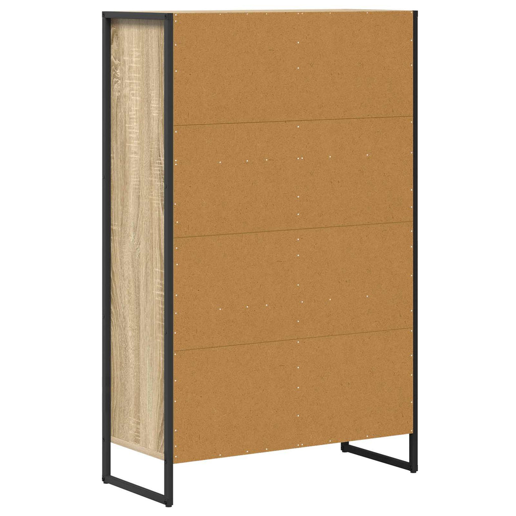 vidaXL Szafka na książki Sonoma 68 x 30 x 108.5 cm
