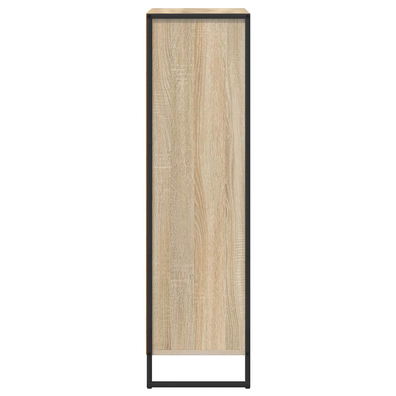 vidaXL Szafka na książki Sonoma 68 x 30 x 108.5 cm