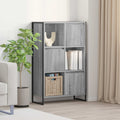 vidaXL Szafka na książki Szary Sonoma 68 x 30 x 108.5 cm