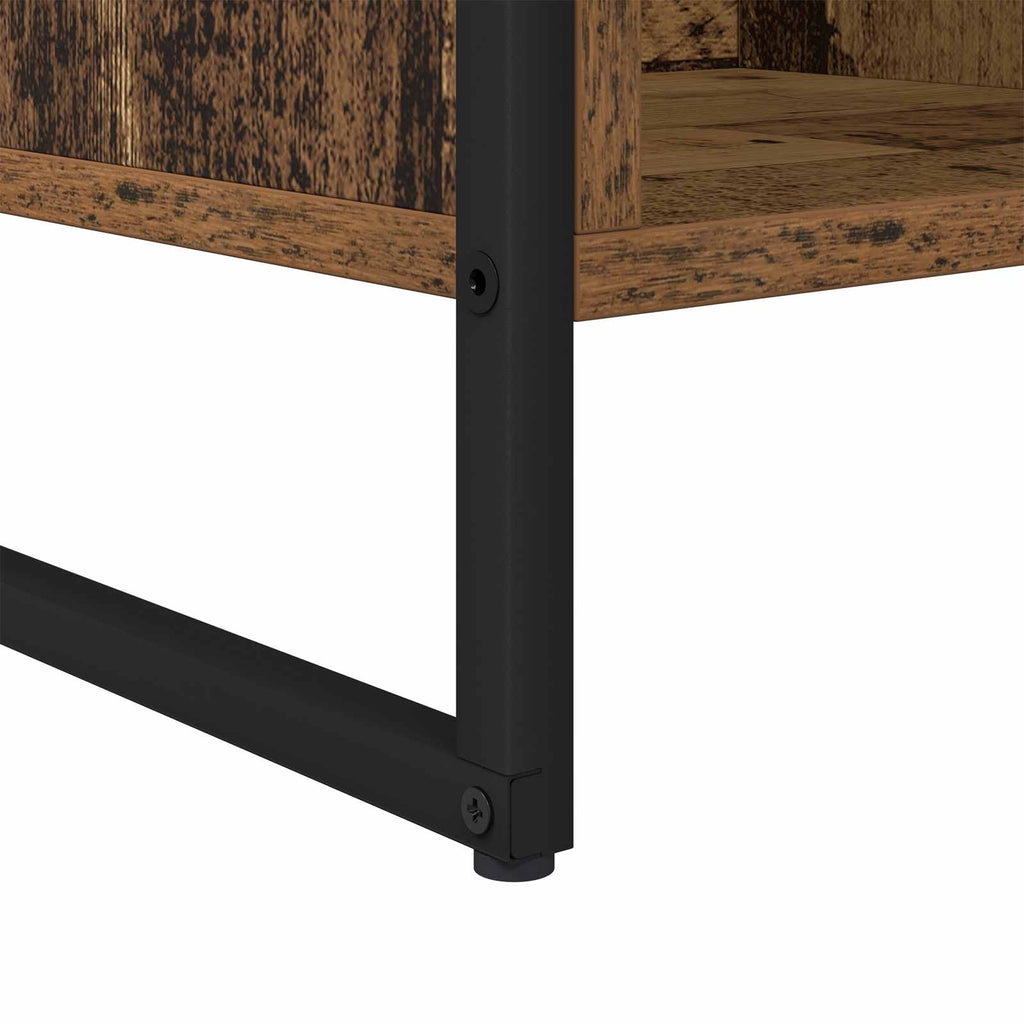 vidaXL Szafka na książki Stare drewno 68 x 30 x 108.5 cm
