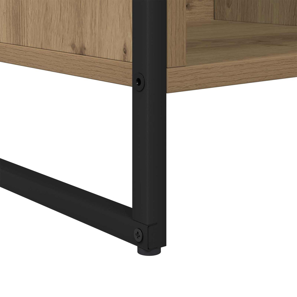 vidaXL Szafka na książki Dąb rzemieślniczy 68 x 30 x 108.5 cm