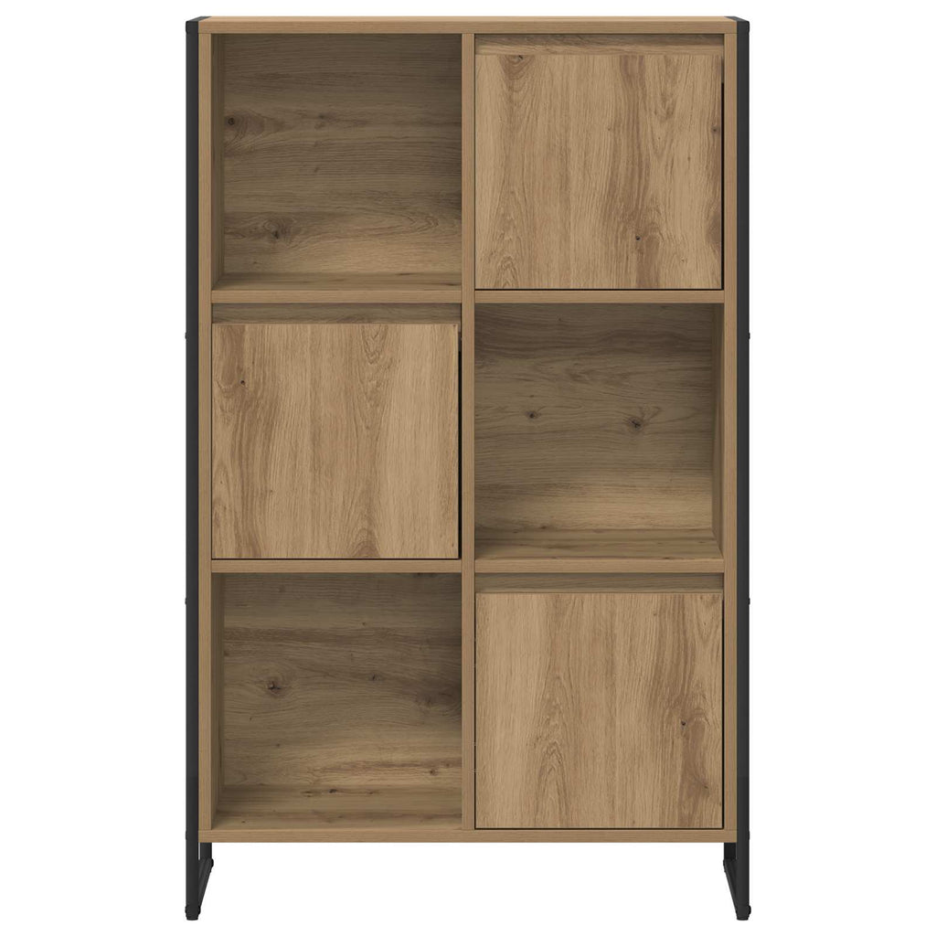vidaXL Szafka na książki Dąb rzemieślniczy 68 x 30 x 108.5 cm