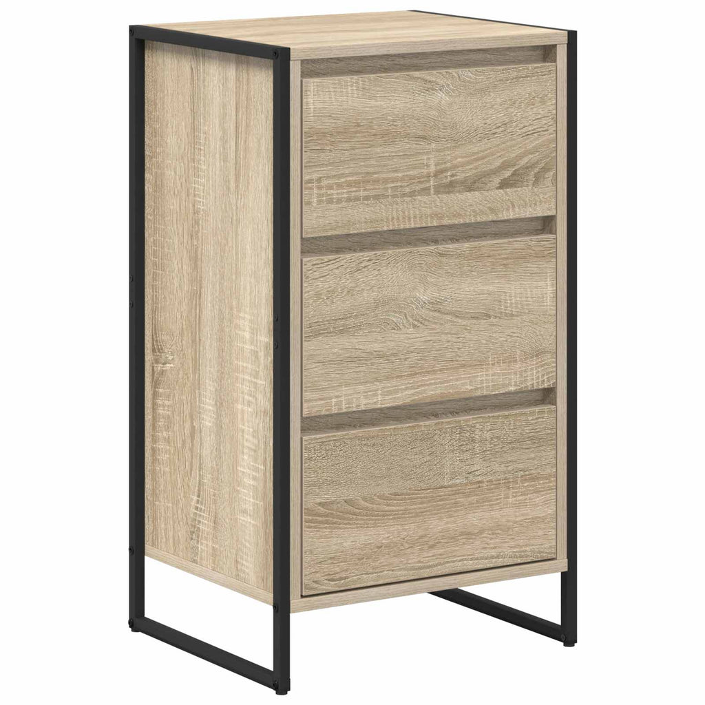 vidaXL Bufet Sonoma 42 x 36 x 75.5 cm Materiał drewnopochodny
