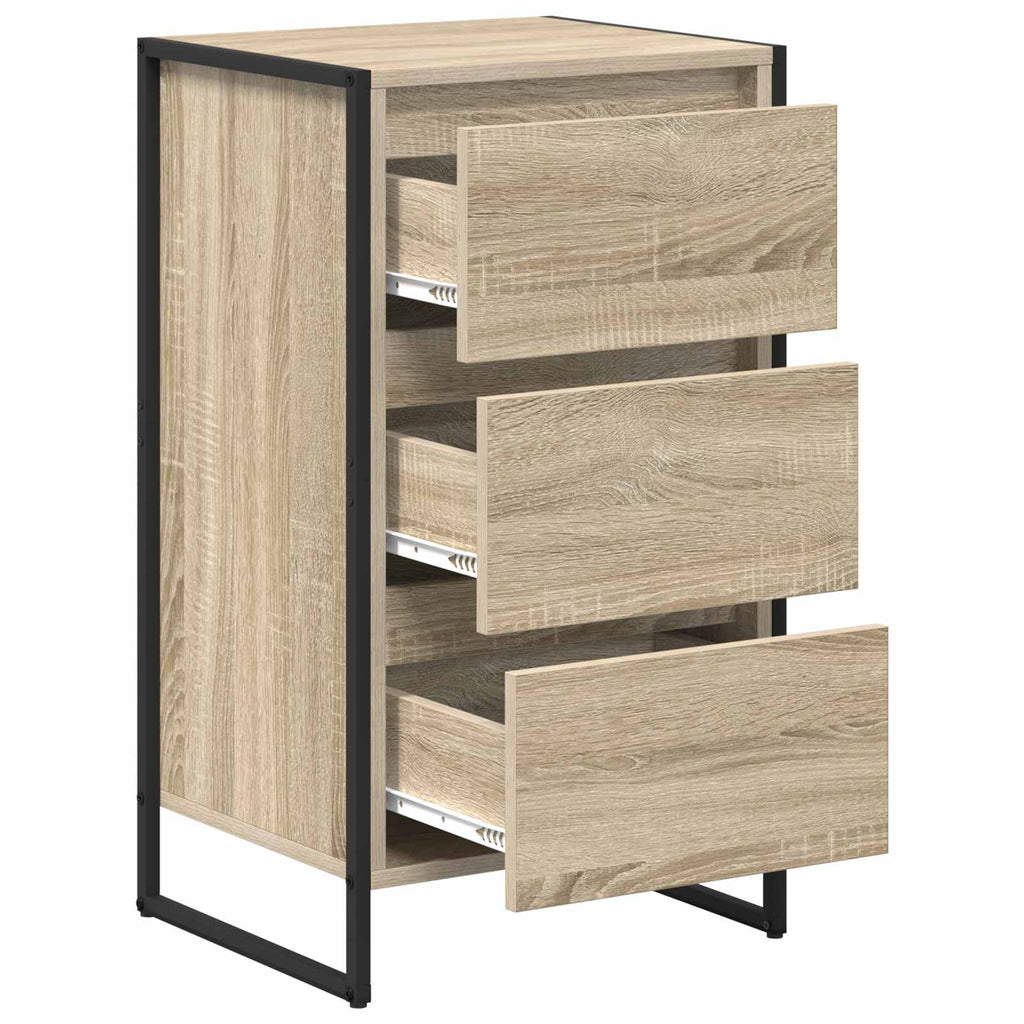 vidaXL Bufet Sonoma 42 x 36 x 75.5 cm Materiał drewnopochodny
