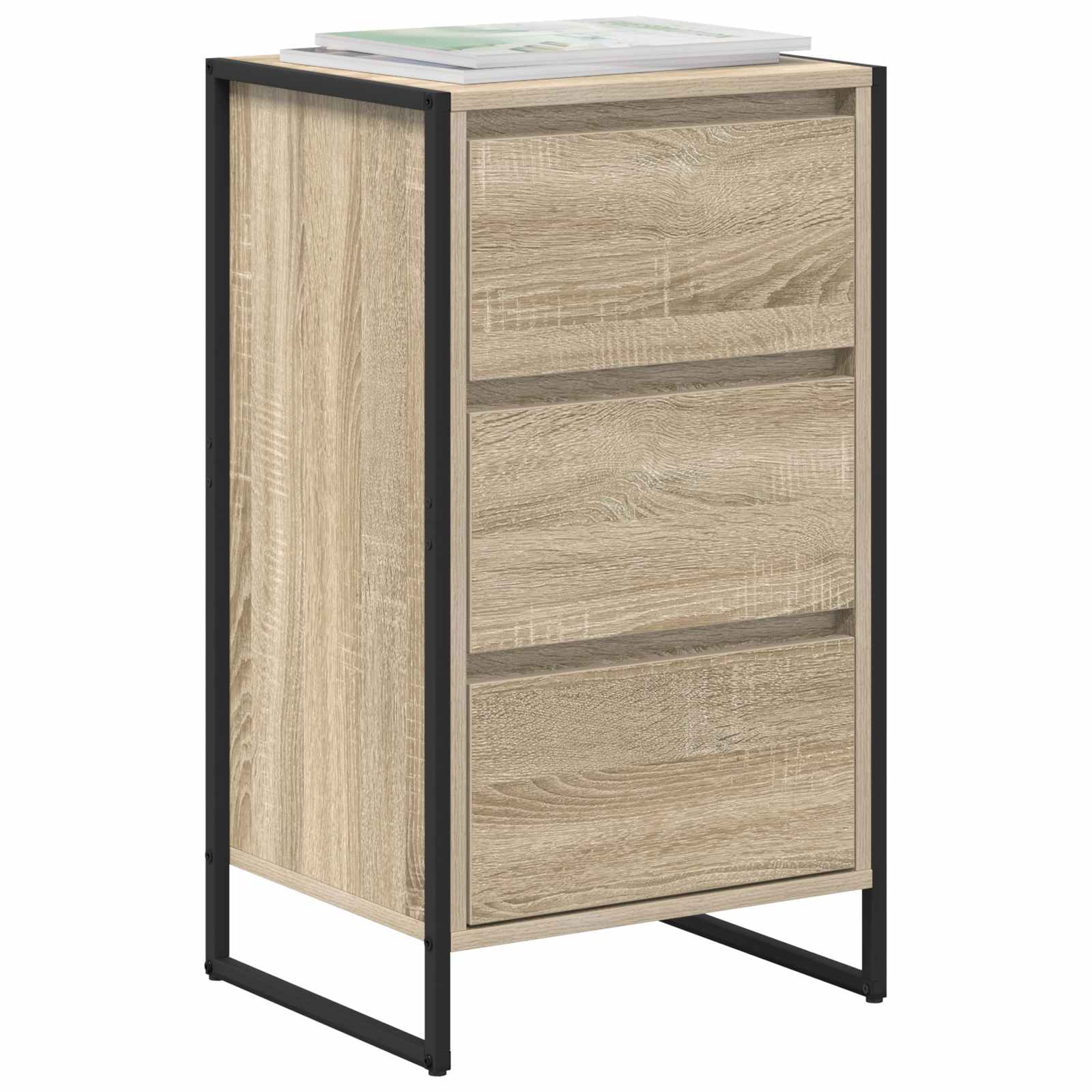 vidaXL Bufet Sonoma 42 x 36 x 75.5 cm Materiał drewnopochodny