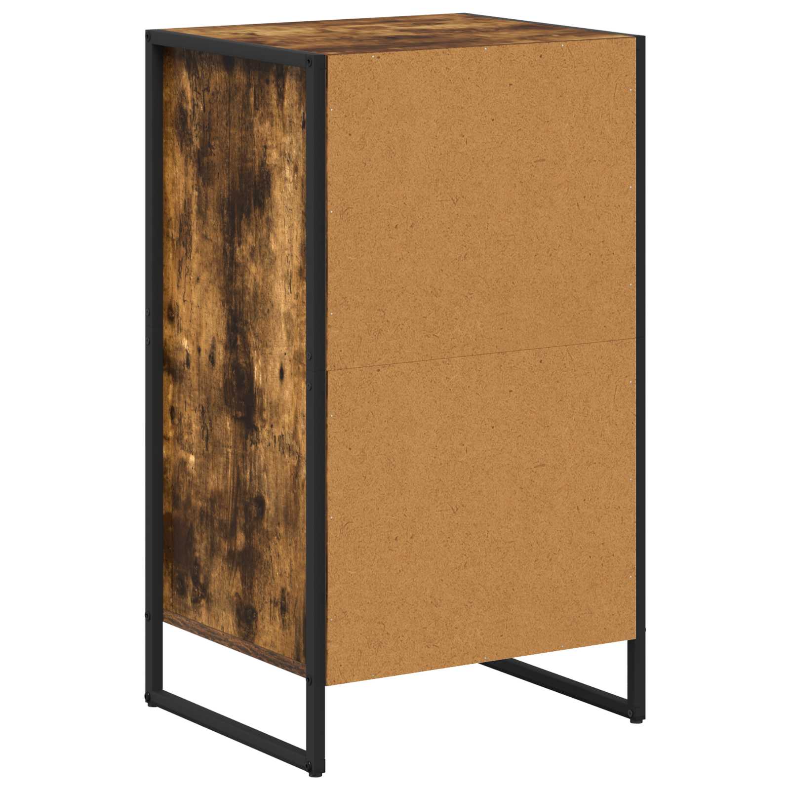 vidaXL Bufet Dąb dymny 42 x 36 x 75.5 cm Materiał drewnopochodny
