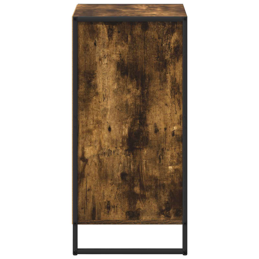 vidaXL Bufet Dąb dymny 42 x 36 x 75.5 cm Materiał drewnopochodny