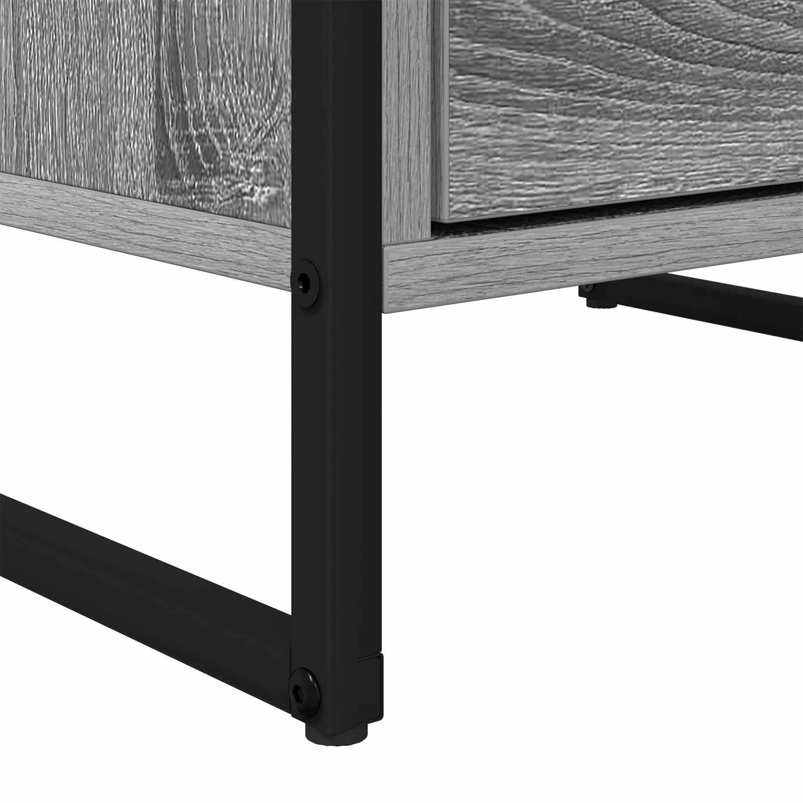 vidaXL Bufet Szary Sonoma 42 x 36 x 75.5 cm Materiał drewnopochodny